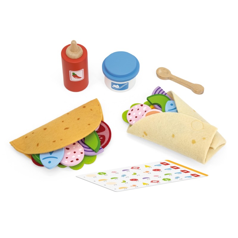 Viga - Wodden Taco Set