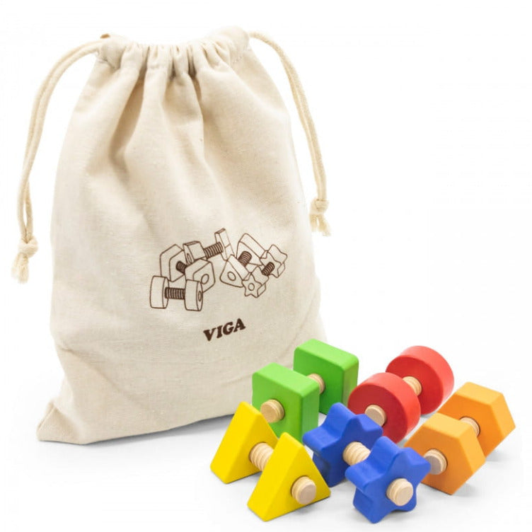 Viga - Nuts & Bolts - 40 Pcs