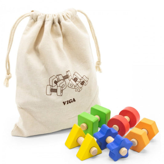 Viga - Nuts & Bolts - 40 Pcs