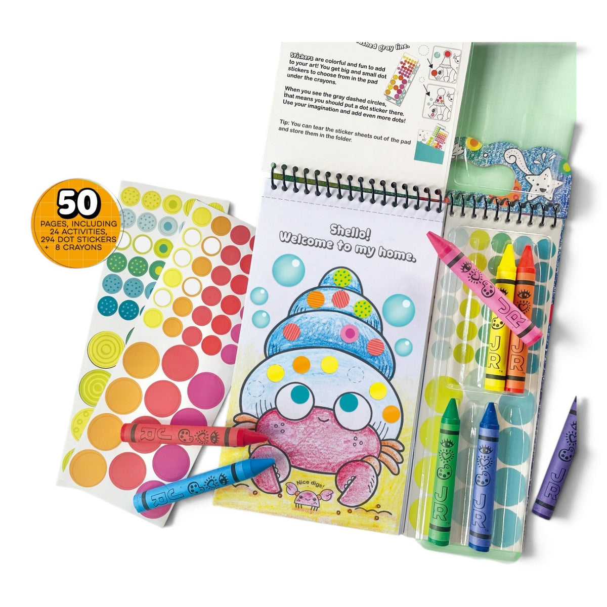Ocean Animals Coloring Book