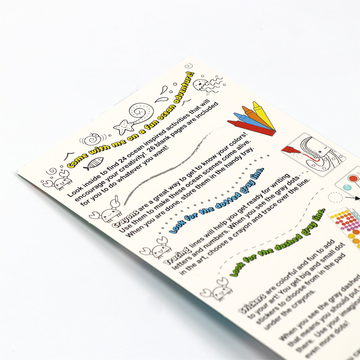Ocean Animals Coloring Book