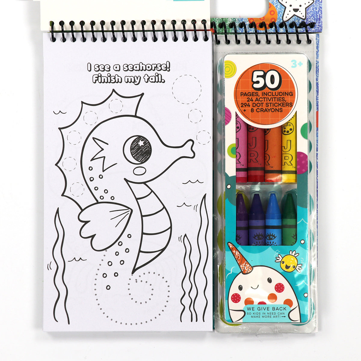 Ocean Animals Coloring Book