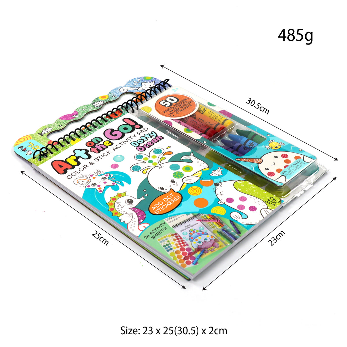 Ocean Animals Coloring Book