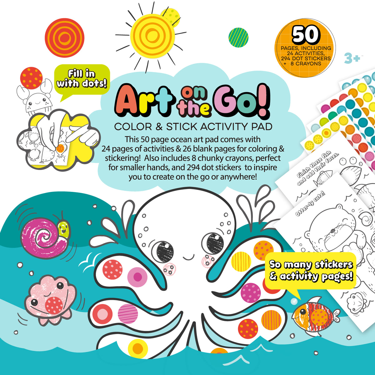 Ocean Animals Coloring Book