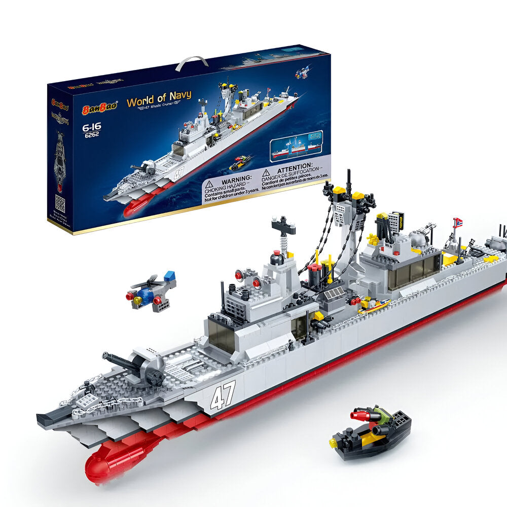 Banbao - World Of Navy - 1357 Pieces