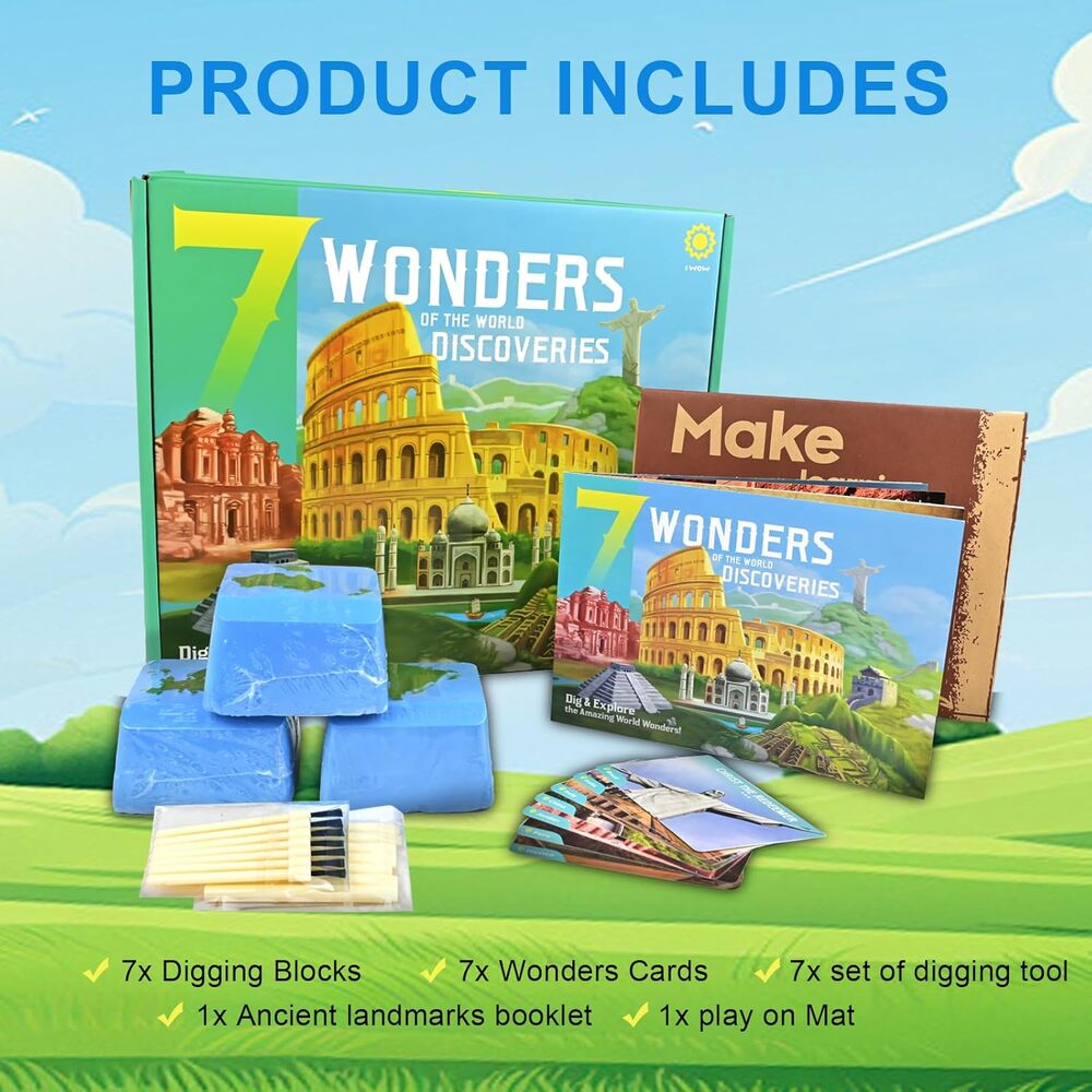 Wow Toys - 7 Wonders Of World