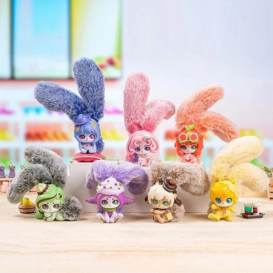 CUP RABBITS FRUIT MILK FIGURE