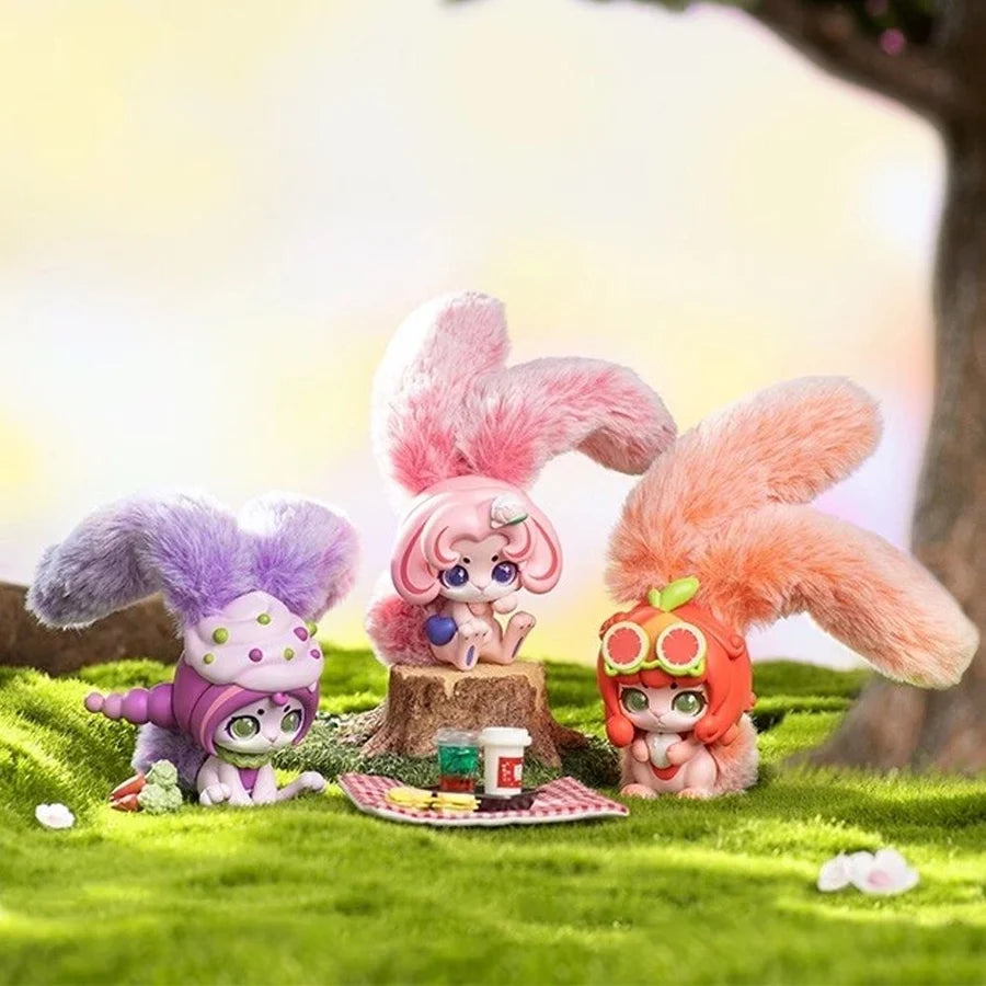 CUP RABBITS FRUIT MILK FIGURE