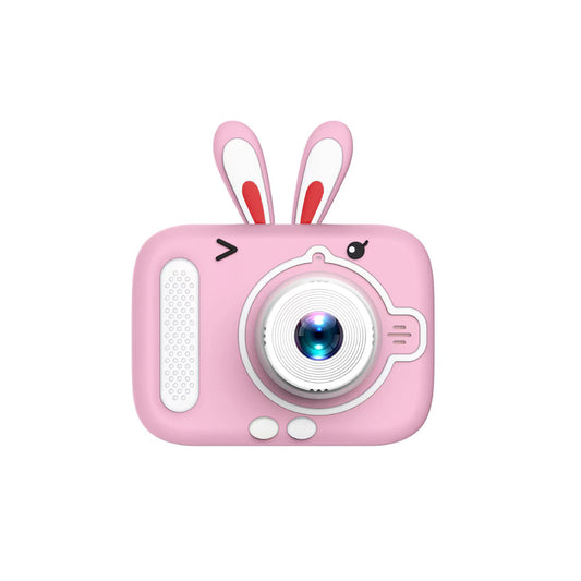 Mycam - Mini Small Rabbit Ears Digital Camera, 20Mp, Pink