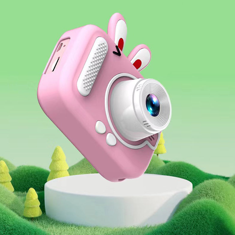 Mycam - Mini Small Rabbit Ears Digital Camera, 20Mp, Pink