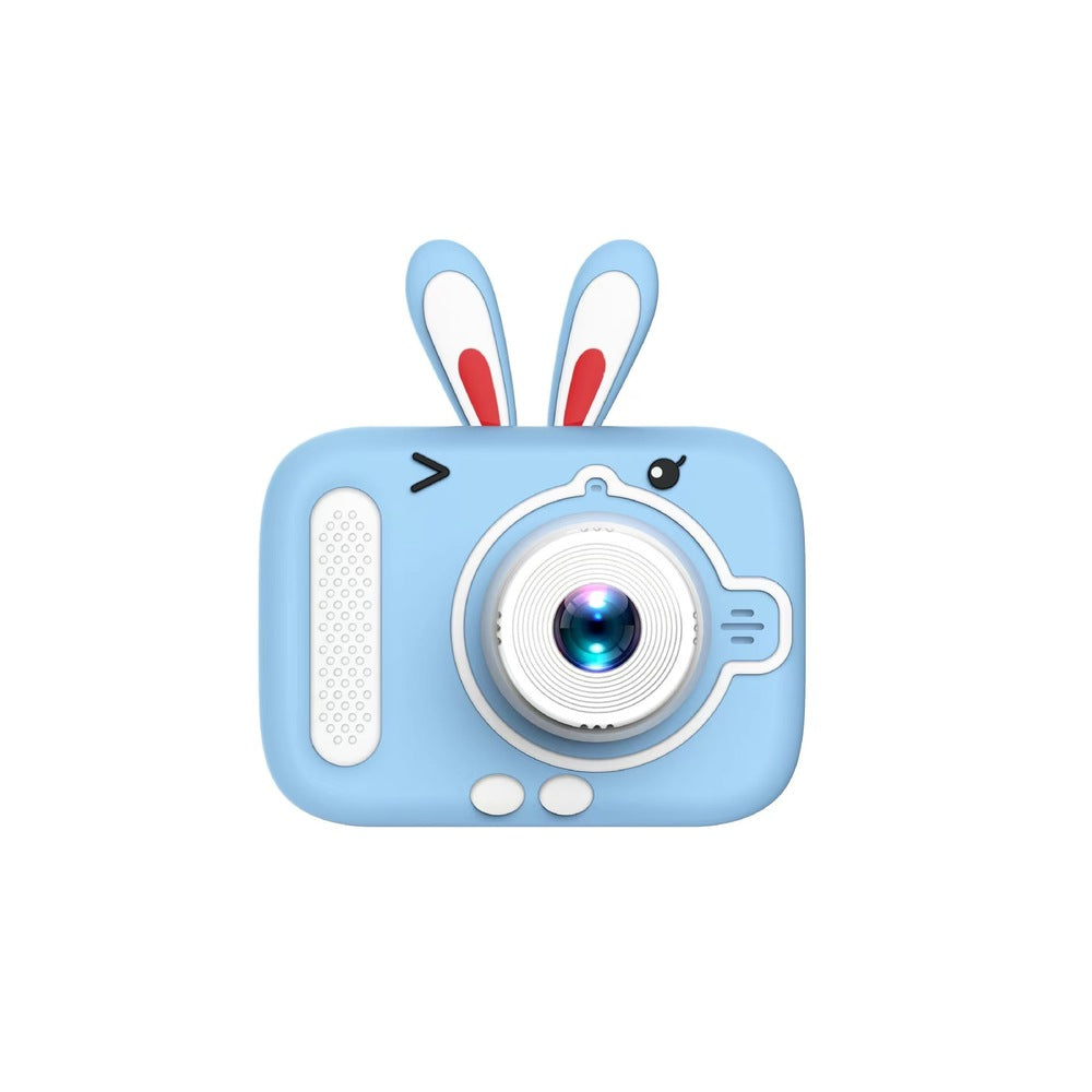 Mycam - Mini Small Rabbit Ears Digital Camera, 20Mp, Blue
