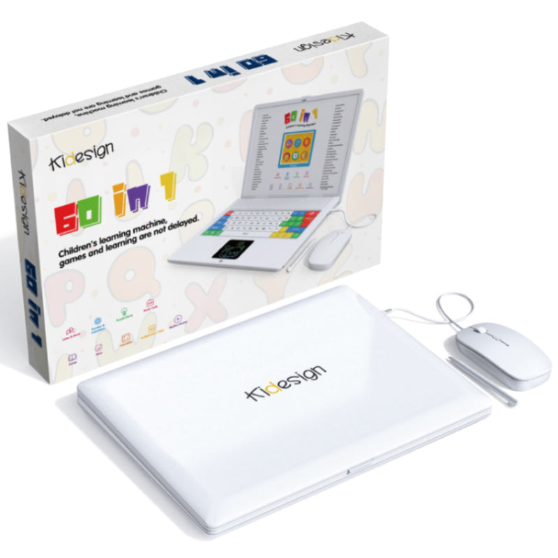 Cheertone - Kids Learning Laptop 3.5 Inches - White