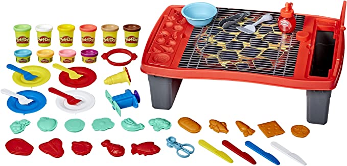 Play Doh - Large Barbecue Play Set, 40 Pieces