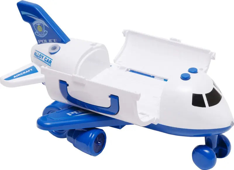 Aircraft-Storage Single Police Truck Blue