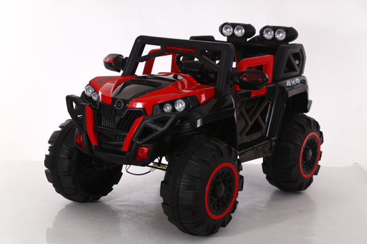 فيرست ستيب XGZ2188 سيارة أطفال كهربائية 12 فولت – موتورين 550 واط – أحمر