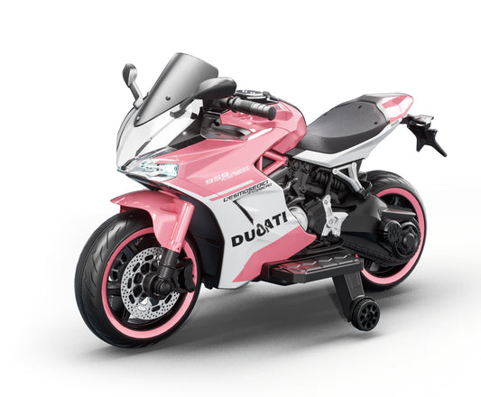 FIRST DRIVE(959) Ducati 12V battery Leather seat Foam wheel