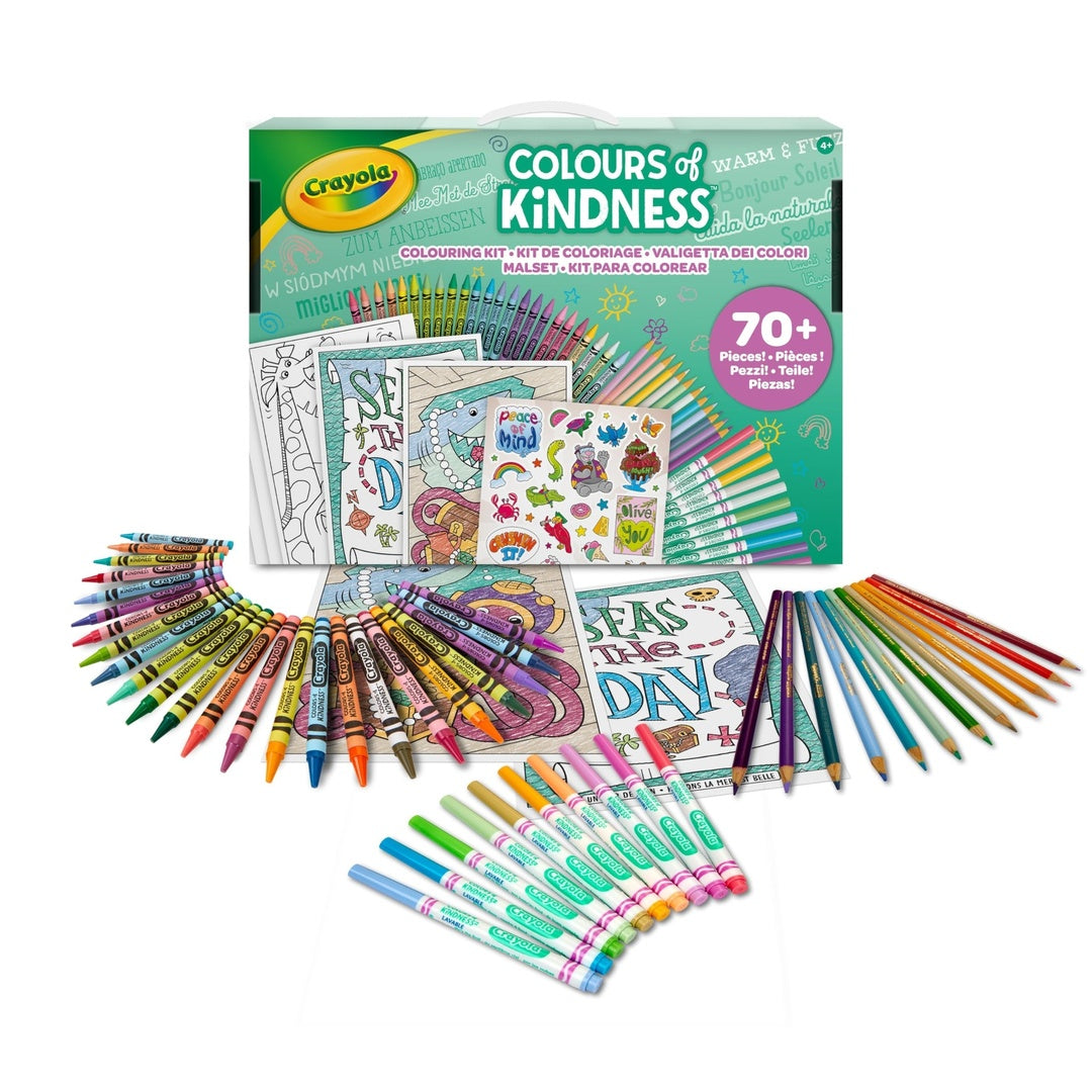 COLOR OF KINDNESS - COLORING CASE 70CT