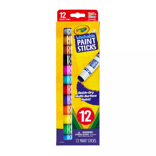12CT WASH PAINT STICKS CLASSIC