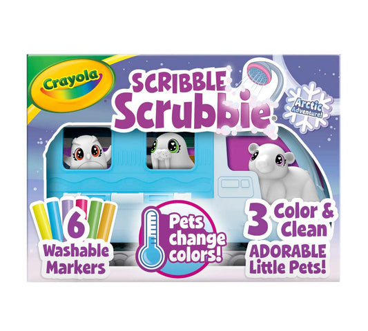 CRAYOLA SCRIBBLE SCRUBBIE PETS ARCTIC SNOW EXPLORER