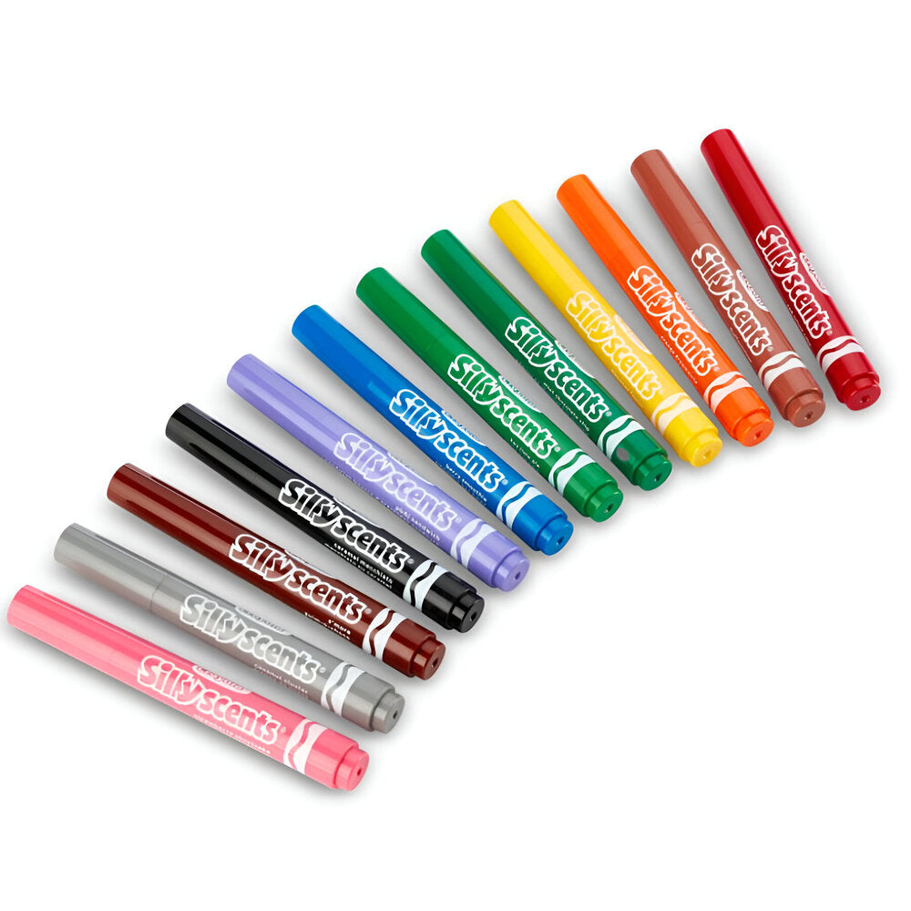 Crayola - Silly Scents Smash Ups Wedge Tip - 12 Pieces
