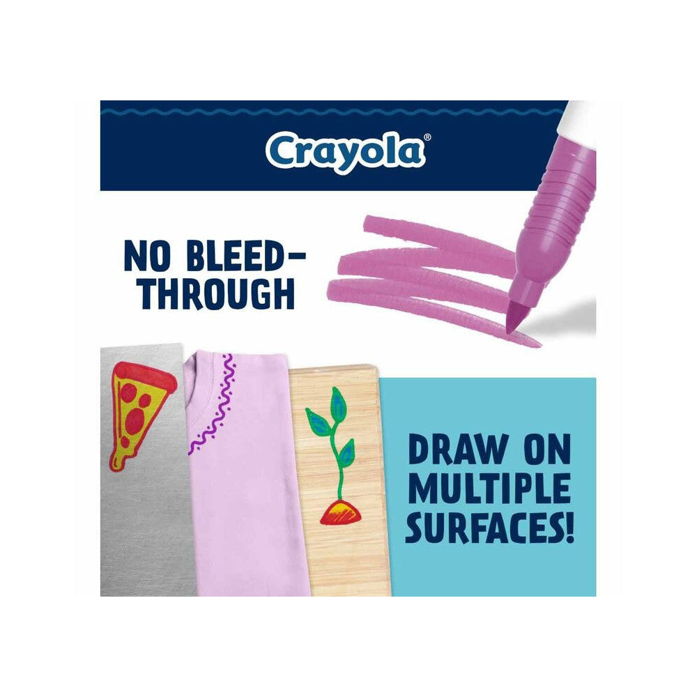 Crayola - Fine Point Doodle Markers - 12 Ct