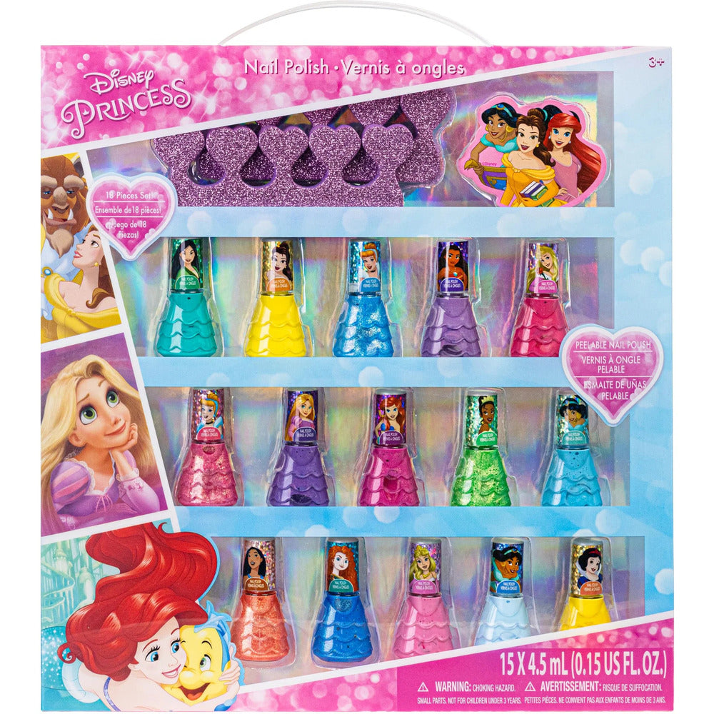 Townley Girl Barbie 15-Pack Nail Polish With Accessories