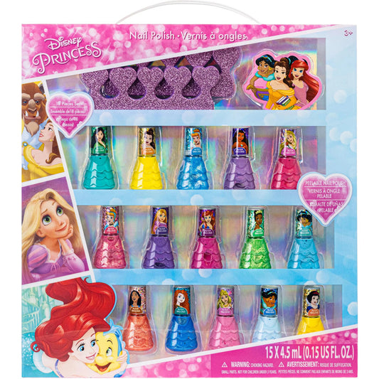 Townley Girl Barbie 15-Pack Nail Polish With Accessories