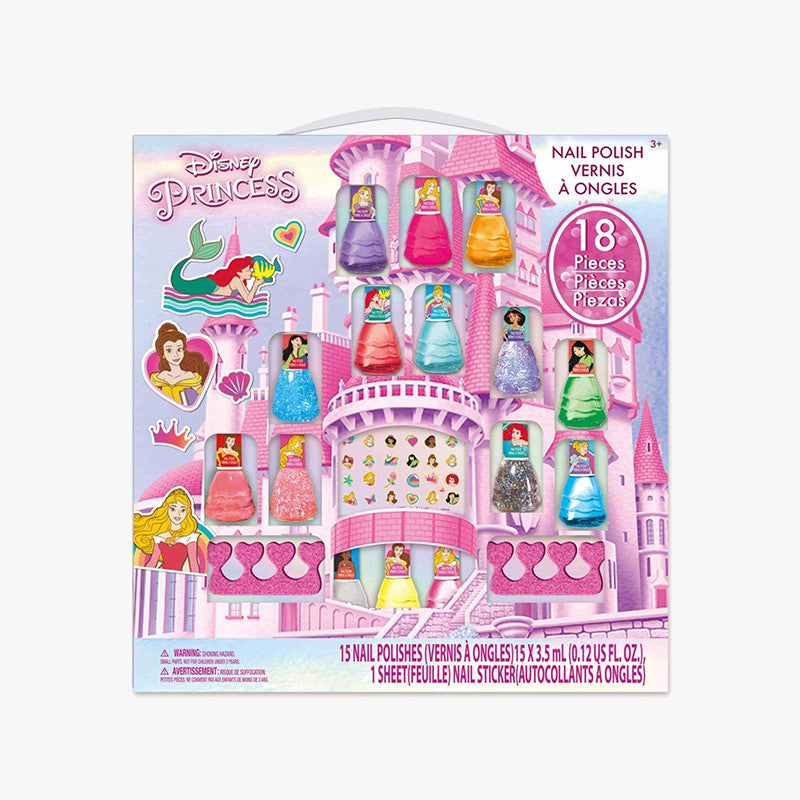 15 PK NAIL POLISH SET WITH NAIL ACCESSORIES