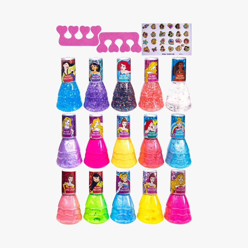 15 PK NAIL POLISH SET WITH NAIL ACCESSORIES