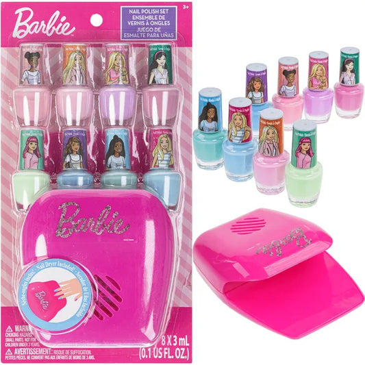 8 PK NAIL POLISH WITH ROLE PLAY DRYER