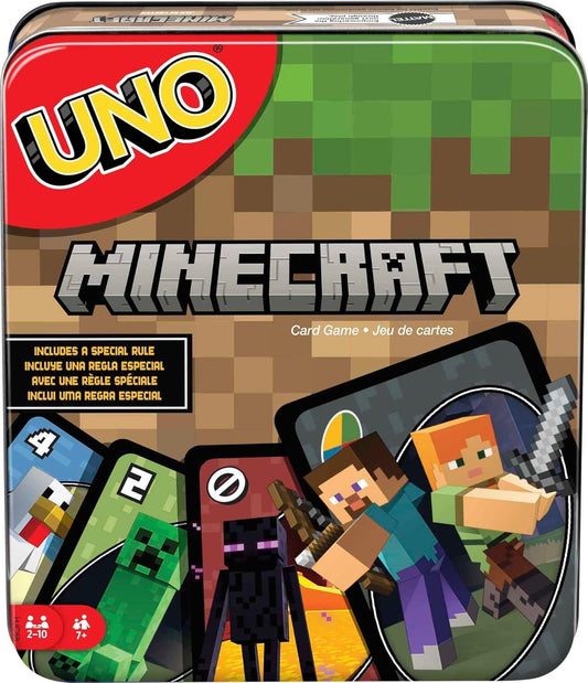 UNO Minecraft tin box