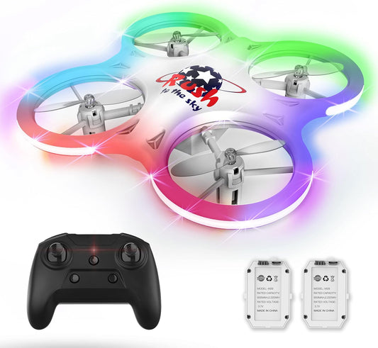 Rush to the Sky Rainbow LED Quadcopter