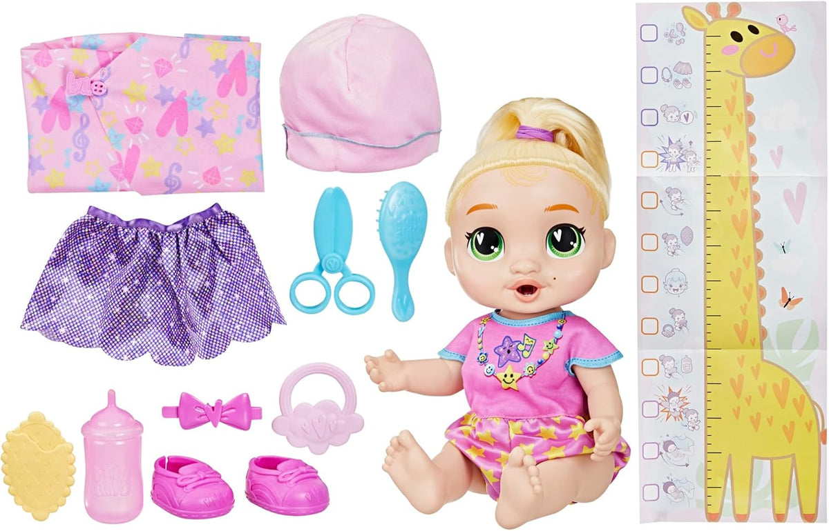 Baby Alive Baby Grows Up Lala Doll - Blonde Hair
