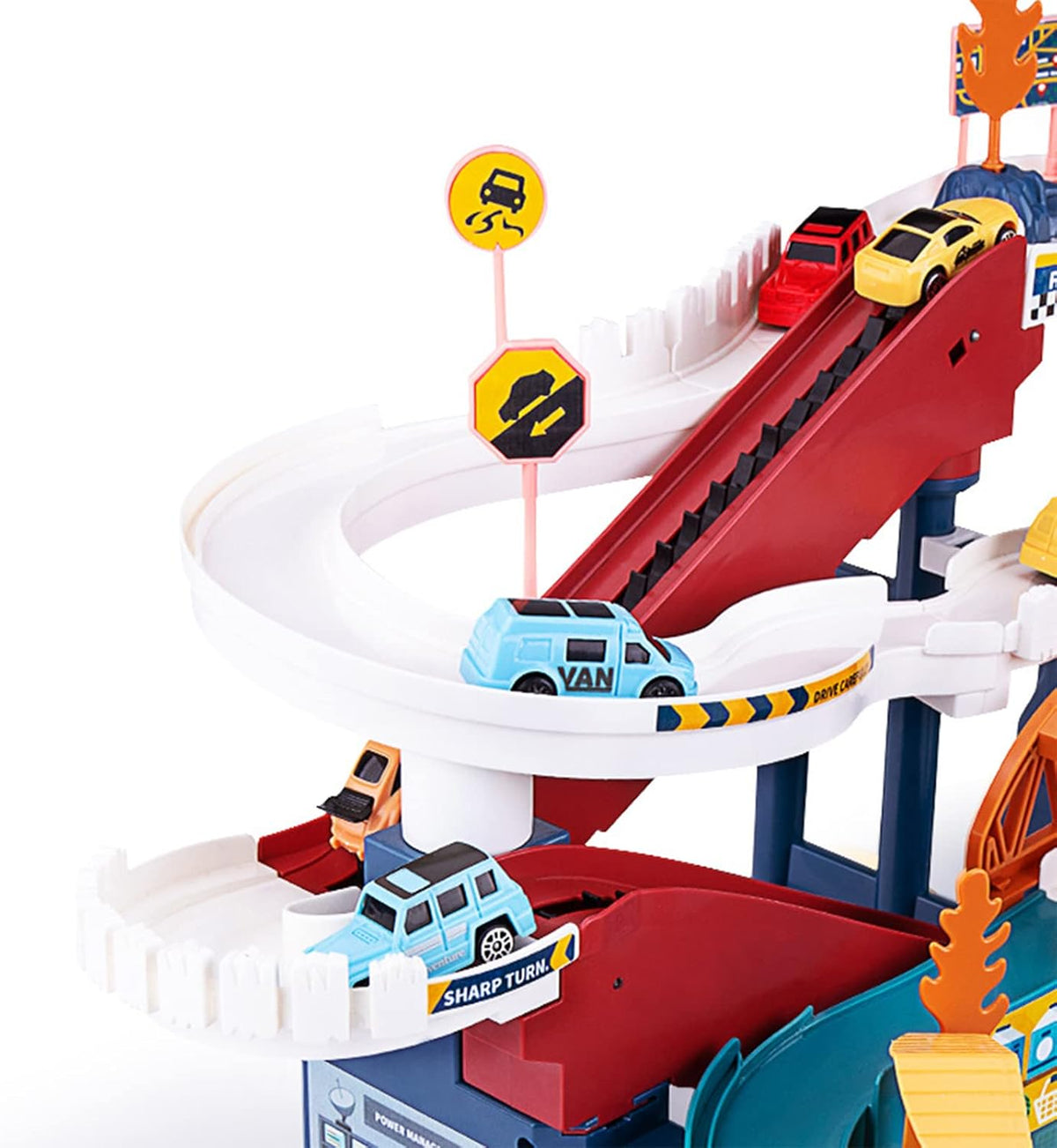 Dinosaur Winding Road Rail Car