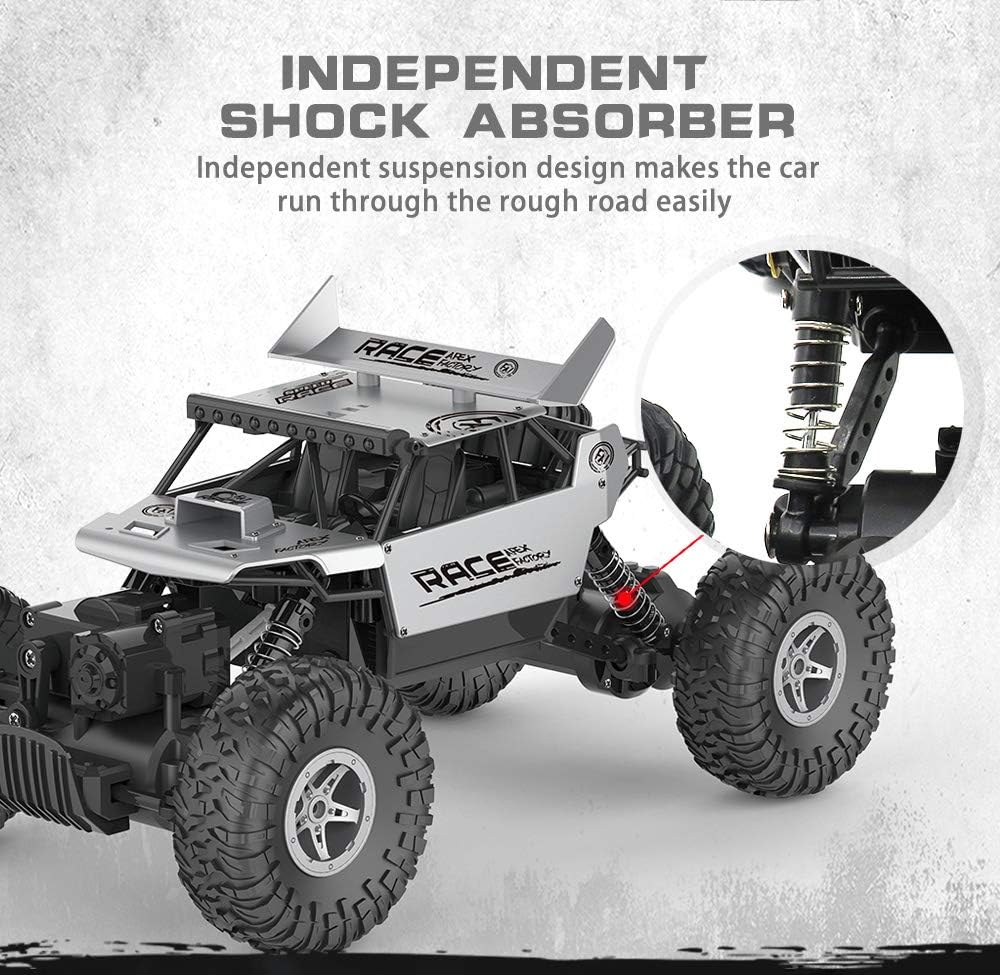 1:16 Scale RC Rock Defender-Silver