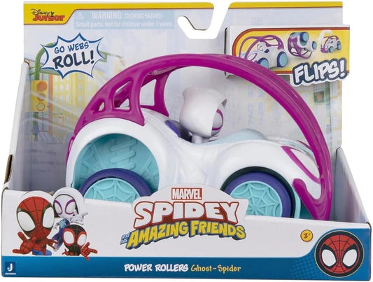 SPIDEY N FRIENDS VEHCLE POWER ROLLERS
