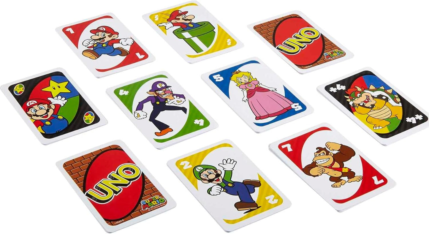 UNO SUPER MARIO tin box