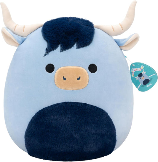 SQUISHMALLOWS 5-INCH TORO BLUE HIGHLAND COW NAVY BLUE PLUSH