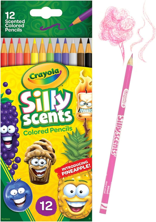 Crayola - 12Ct. Silly Scents Colored Pencils