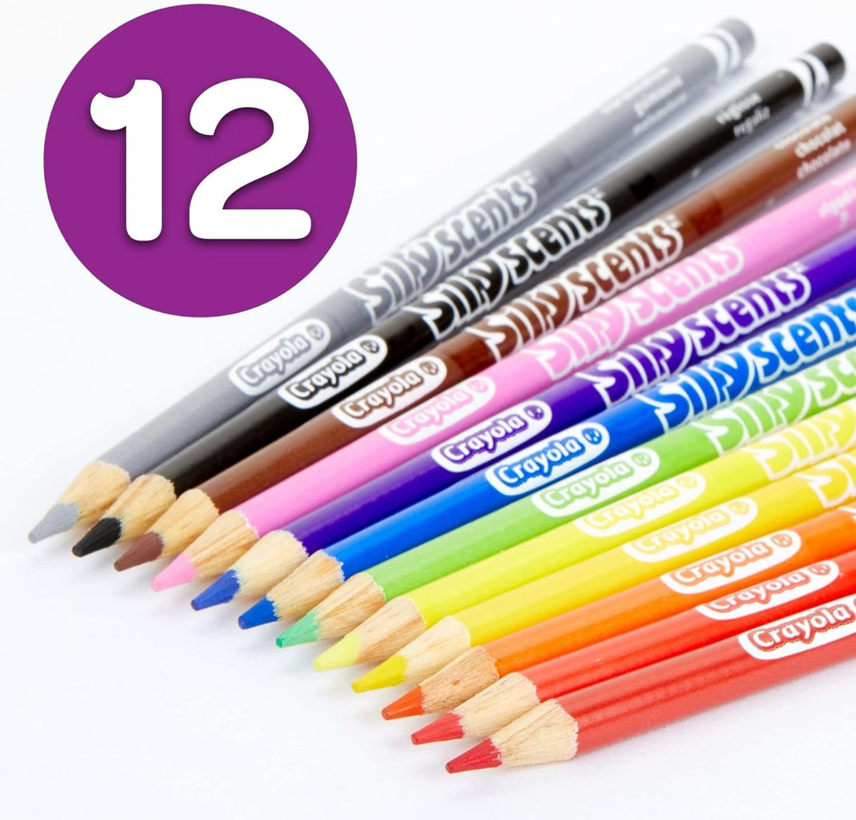 Crayola - 12Ct. Silly Scents Colored Pencils