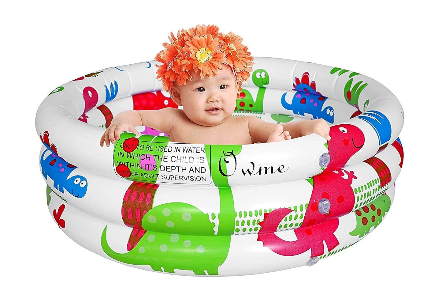 Intex - Dinosaur 3 Ring Baby Pool