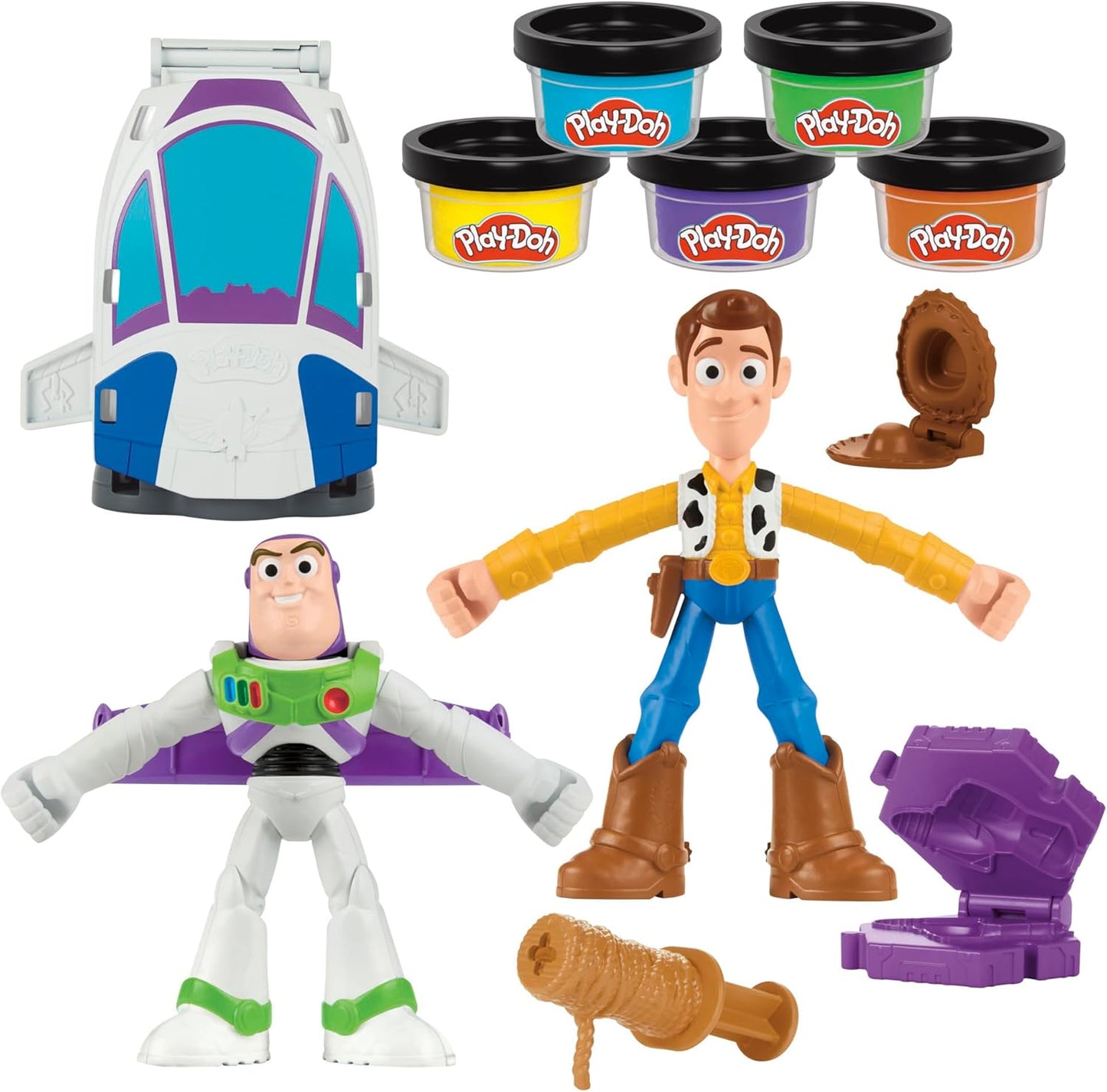 Playdoh Toy Story Space Creations