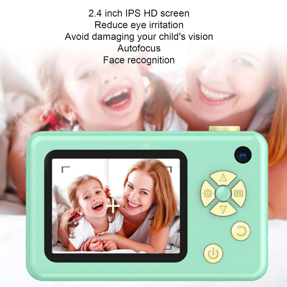 Spturn - Children's 8K Digital Camera- Green