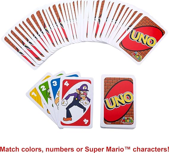 UNO SUPER MARIO tin box