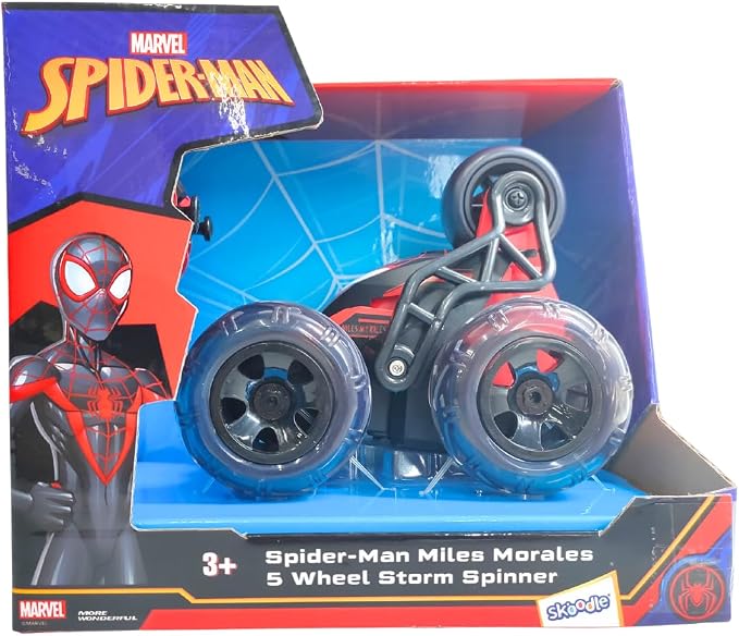 Spider Man Miles Morales 5 Wheel Storm Spinner