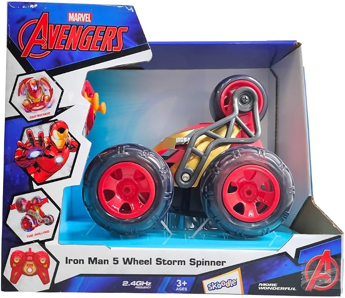Iron Man 5 Wheel Storm Spinner