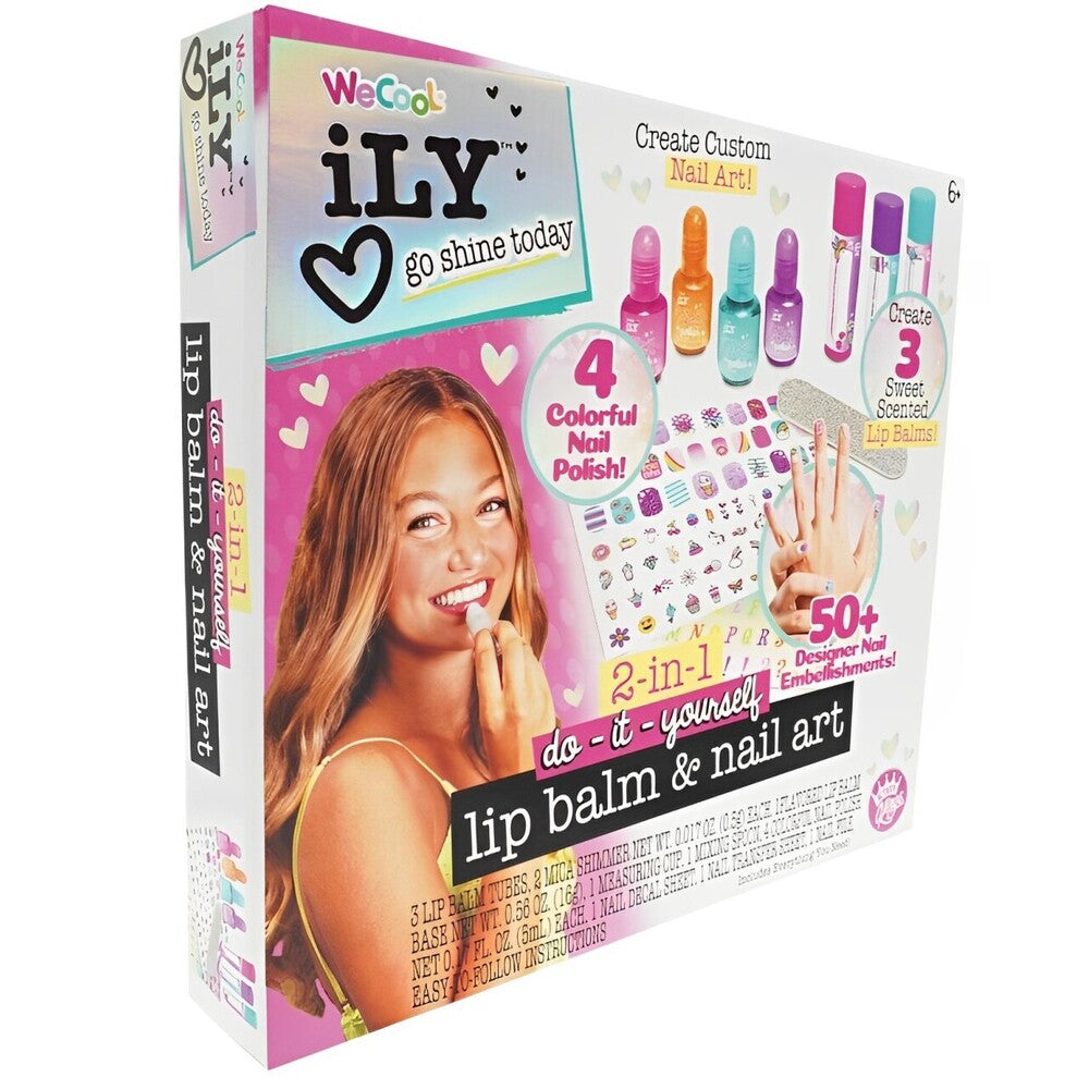 We Cool - 2-In-1 Lip Balm And Nail Art