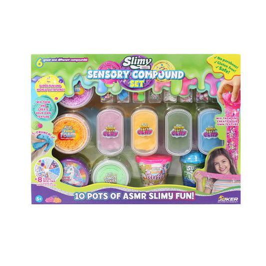 SLIMY SENSORY COMPOUND SET 10 PCS SET