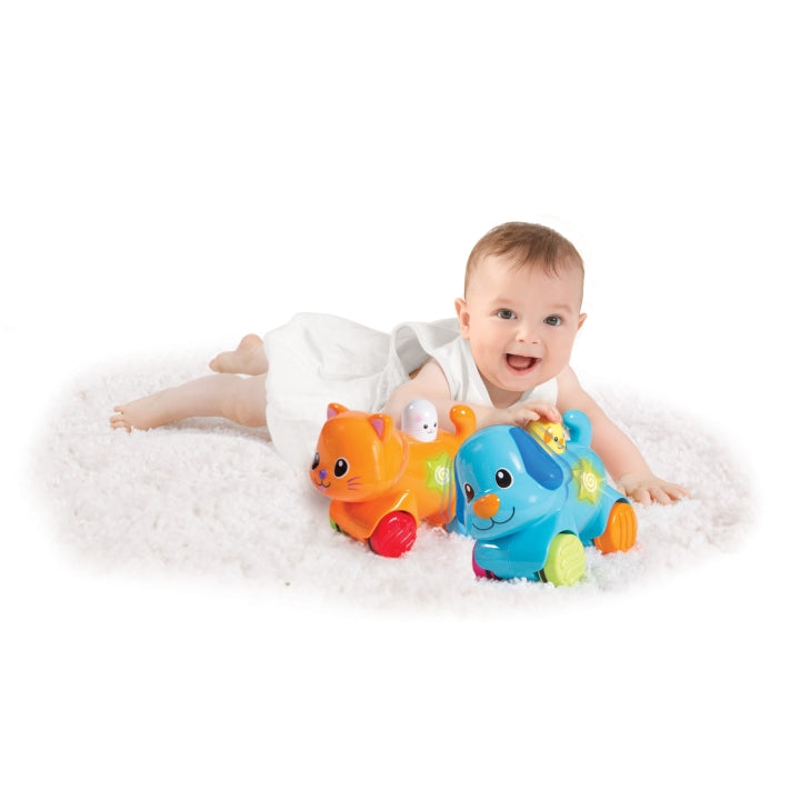 Winfun Press N Go Pet Puppy and Kitten