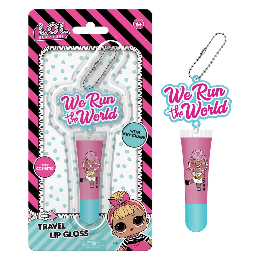 L.O.L. Surprise - Lip Gloss With Key Chain Travel 5113 - Pink
